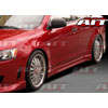 AIT Racing C-Weapon Style Side Skirts - Lancer 2008-2012