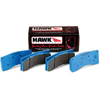 Hawk Blue 9012 Track Only Front Brake Pads - Lancer Ralliart 2009+