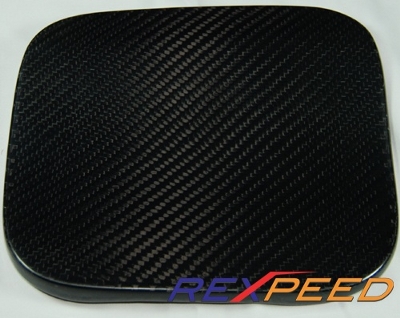 Rexpeed Carbon Fiber EVO X fuel cover