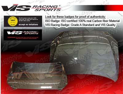 VIS Racing OEM Style Carbon Fiber Hood - Lancer GTS, ES, & DE
