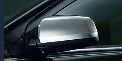 Mitsubishi OEM Chrome Side Mirror Covers - EVO X