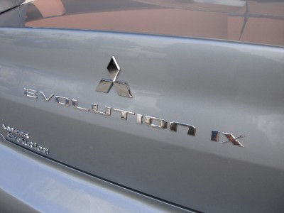 Rear Chrome Trunk Badge - EVO 8/9/X