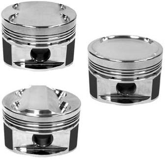 Manley 86mm +1mm Over Bore 8.5:1 Dish Pistons w/ Rings - EVO 8/9