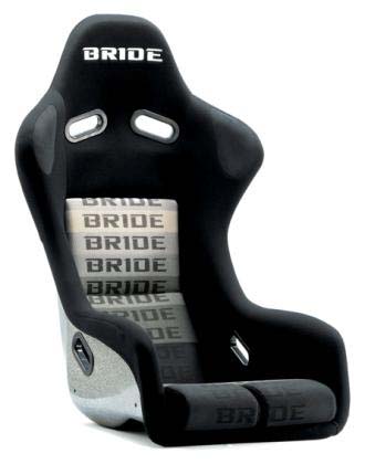 Bride Cusco Zeta III+C Type-L FRP - Silver/Black Suede Seat 