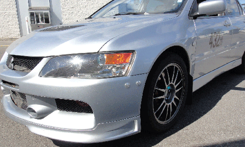 Move Over Racing Front Bumper Quick Release Kit - Evo 8/9