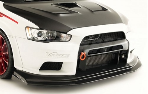 VARIS Widebody Front Bumper and Front Diffuser Set for Mitsubishi EVO X