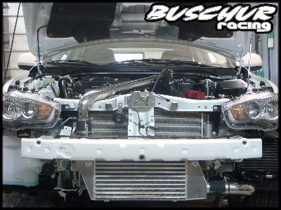 Buschur Racing 2009 Lancer Ralliart 4.5" FMIC Upgrade Kit