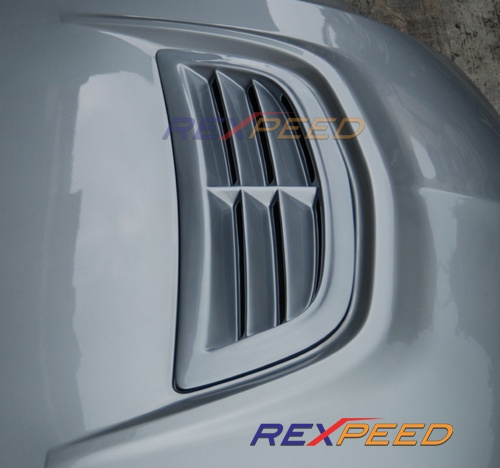 Rexpeed Fiberglass Hood Vent - EVO 8/9