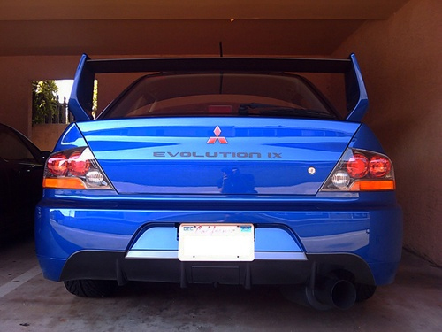 Rexpeed Carbon Fiber Evolution VIII Trunk Badge - EVO 8