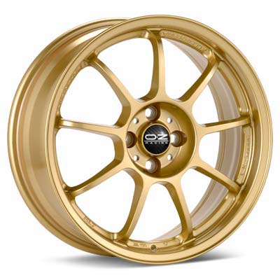 O.Z Alleggerita HLT Gold 18" Rims Set (4) EVO X