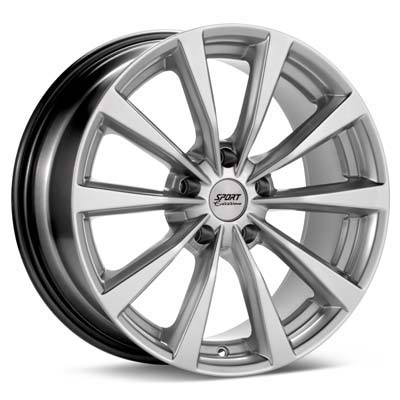 Sport Edition SE-14 Bright Silver 18" Rims Set (4) EVO 8/9