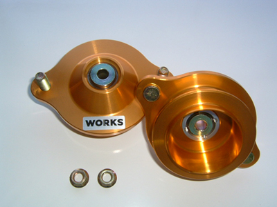 WORKS WRP Pillow Ball Mounts (Rear) - EVO 8/9/X