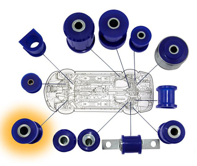 WORKS USB (Urethane Suspension Bushing) Front LCA - EVO 8/9/X