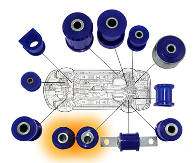 WORKS USB (Urethane Suspension Bushing) Rear Bump Steer - EVO 8/9