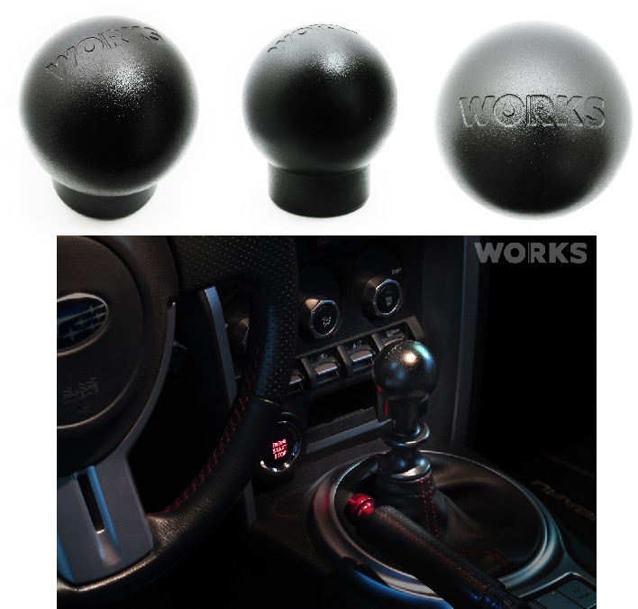 WORKS Grab Shift Knob - EVO 8/9/X