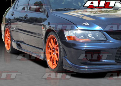 AIT Racing I-spec Style Side Skirts Set - EVO 8/9