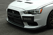 Voltex Carbon Fiber Front Lip Cover - EVO X