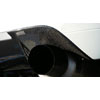 Voltex Carbon Fiber Exhaust Heat Shield - EVO 9 w/JDM Rear Bumper