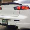 Rexpeed Carbon Fiber Duckbill Trunk Spoiler - EVO X / Ralliart