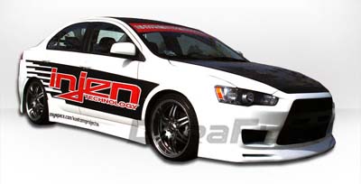 Extreme Dimensions Duraflex GT Concept Side Skirts - 08+ Lancer GTS, ES, DE