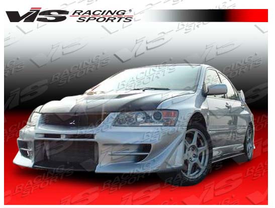 VIS Racing D Speed Front Bumper - EVO 8/9