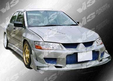 VIS Racing GTC Front Bumper - EVO 8/9