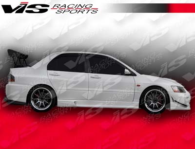 VIS Racing Wings Side Skirts - EVO 8/9