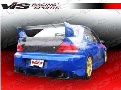 VIS Racing Z Speed Carbon Fiber Rear Lip - EVO 8