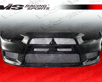 VIS Racing OEM Style Carbon Fiber Front Bumper Cover - EVO X