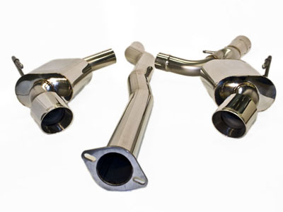 cp-e SS Dual Cat Back Exhaust - EVO X