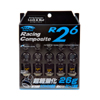 Project Kics R26 Lug Nuts Black RACING COMPOSITE R26: 12X1.5 - EVO 8/9/X