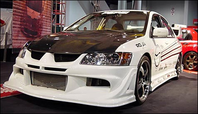 Bay Speed Aero VS Style Front Bumper - EVO 8/9