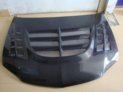 Bay Speed Aero VT Style Carbon Fiber Hood - EVO 8/9