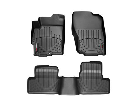 WeatherTech Black FloorLiner Digital Fit Floor Mats - EVO X