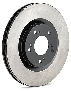 Centric Plain 120 Series Front Rotors - Lancer Ralliart 2009+