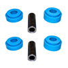 Torque Solution Urethane Rear Differential Mount Inserts - EVO X