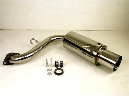 Tsudo Axle Back Exhaust - Lancer GTS, ES, DE 2008-2010 2.0L Only