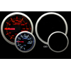 ProSport 52mm Mechanical Boost Gauge Amber/White