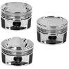 Manley 86mm +1mm Over Bore 9.0:1 Dish Pistons w/ Rings - EVO 8/9