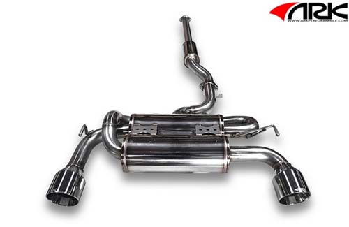 ARK Performance DT-S Exhaust System Polished Tips - EVO X