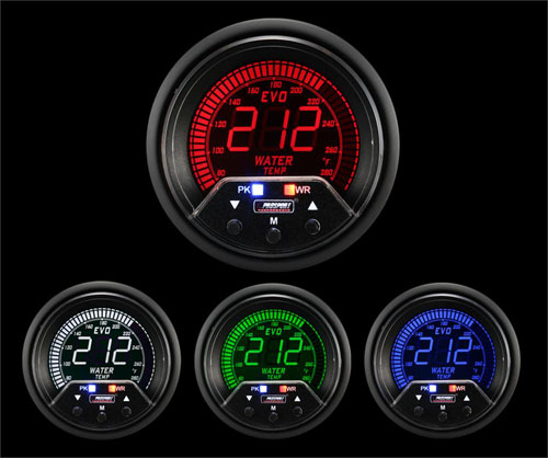 ProSport 60mm Premium Evo Electrical Water Temp Gauge