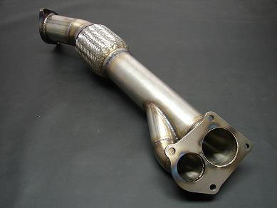 Ulitmate Racing 3" Long Downpipe - Lancer Ralliart 2009+