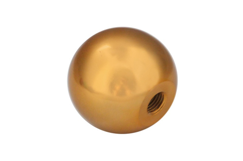 Torque Solution Gold Billet Shift Knob 10x1.5