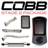 Cobb Tuning Stage 2 Power Package w/Oval Exhaust V3 - EVO X