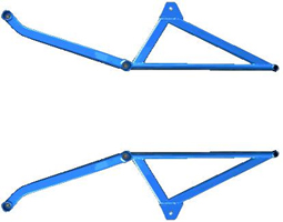 Cusco Power Floor Center Brace - EVO X