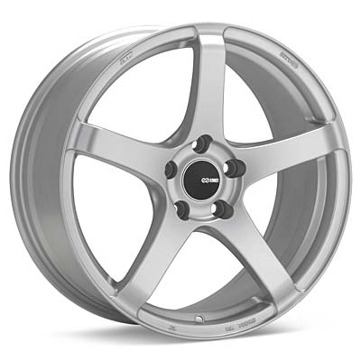 Enkei Kojin Matte Silver set of 4 Wheels - Evo 8/9/X