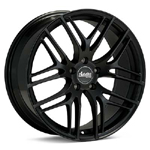 Advanti BO Bello Black Painted set of 4 Wheels - Evo X/Ralliart