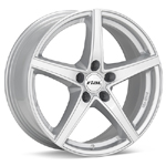 Rial R10 Bright Silver Set of 4 Wheels - Lancer Ralliart
