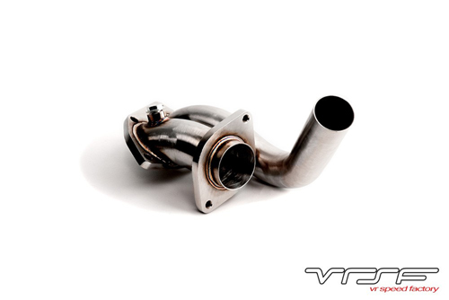 Muse Motorsports Stainless Steel External Dump O2 Housing - Evo 8/9