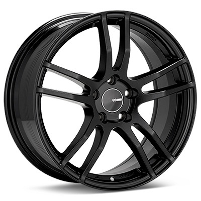 Enkei TX5 Black Painted Rims (Set of 4) - Evo 8